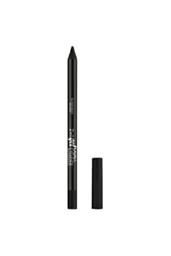 Deborah Milano - Matita Occhi 2 in 1 Kajal e Eyeliner Waterproof, 01 Black, a Lunga Durata, Tratto Ultra-pigmentato e Cremoso, Dona uno Sguardo Intenso e Definito, 1.4 gr