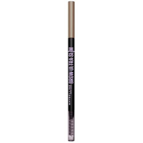 Maybelline New York Matita per Sopracciglia, Sopracciglia Definite, Formula Che Non Si Sfalda, Con Punta di Precisione e Pettinino, Brow Ultra Slim, Tonalità Blonde, 7,2 g