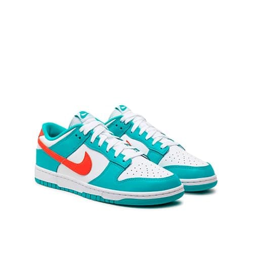 Nike DV0833 Nike Dunk Low Retro Uomo, White/Cosmic Clay-Dusty Cactus EU 36