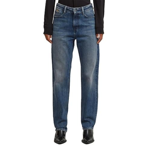 G-STAR Iggie Straight Wmn, Blu (Worn in Mountain Dusk D27704-d499-g817), 25W x 28L