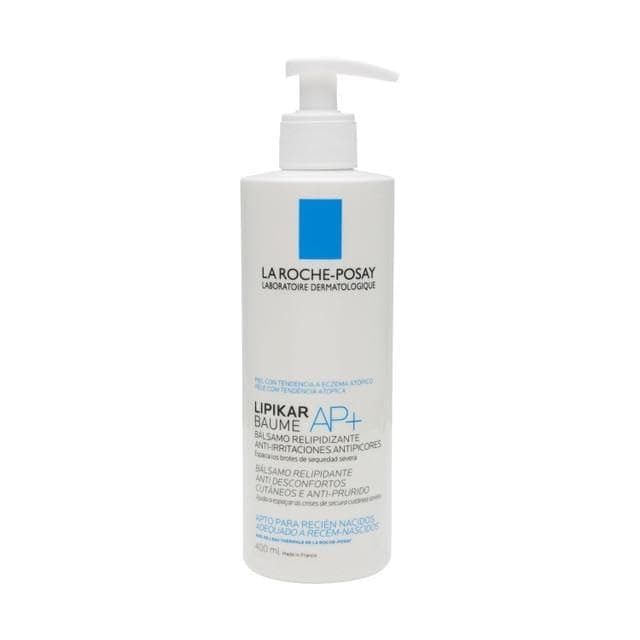 La Roche Posay Lipikar AP+M Balsamo Leggero Anti-Irritazioni, Per Pelle Secca a Tendenza Atopica, Azione Lenitiva Anti-Ricomparsa, Sollievo Immediato dal Prurito, Con Acqua Posae+ e Microresyl, 400 ml