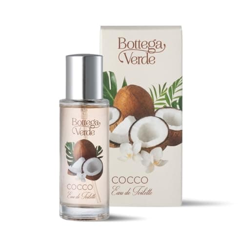 Bottega Verde - Eau de toilette Cocco - Profumi Donna - Profumo Vaniglia e Note Fiorite - Fragranza Esotica e Avvolgente - Parfum Donna Rinfrescante - Perfume Ideale per l’Estate - 30 ml