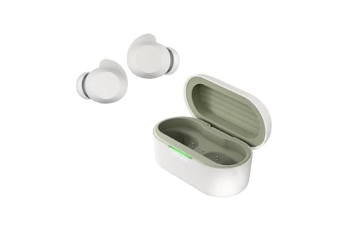 LG, Xboom Budslite Bluetooth Headphones, Earphones, Anc Sport Earphones, In-Ear Active Noise Cancelling, Wireless In-Ear Headphones, White