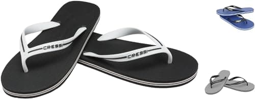 Cressi Bahamas Flip Flops Ciabatte Infradito per Spiaggia e Piscina, Adulto e Bambino, Nero, 39/40
