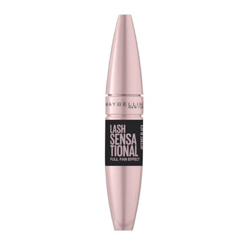 Maybelline New York Mascara Ciglia Sensazionali, Volumizzante, Effetto Ventaglio sulle Ciglia, Intense Black, 9,5 ml