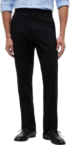 Tommy Hilfiger Core Mercer Essential Twill Mw0Mw40263, Pantaloni Chino, Uomo, Nero (Black), 35W / 36L