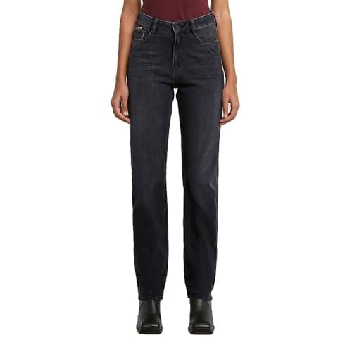 G-STAR Iggie Straight Wmn Jeans, Multicolore (Worn in Black Crow D27704-e105-h532), 27W x 30L Donna