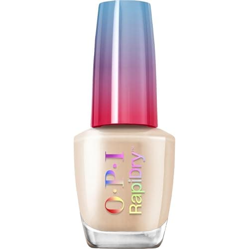 OPI RapiDry™ Smalto ad Asciugatura Rapida - Smalto Crema, Quick Sand Sandy - Smalto ad Asciugatura Rapida, Vegano, a Prova di Sbavature (9ml)