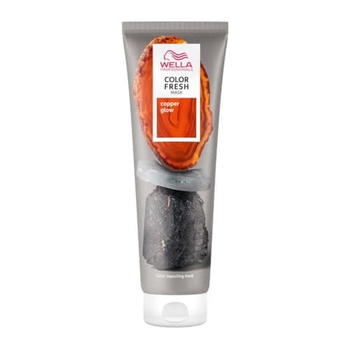 Wella Professionals COLOR FRESH MASK Copper Glow | Maschera Colorata Capelli, Tintura Semipermanente | Trattamento Rinfrescante Colore Temporaneo | Per Tutti i Tipi di Capelli, 150ml