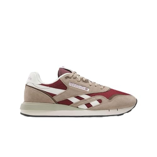 Reebok Unisex Classic Nylon 89 Sneaker, Grigio/Blackberry/Chalk, 43 EU