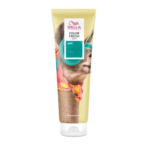 Wella Professionals COLOR FRESH MASKS Mint Mask | Maschera Colorata Capelli, Tintura Semipermanente | Trattamento Rinfrescante Colore Temporaneo | Per Tutti i Tipi di Capelli, 150ml