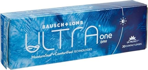 Bausch + Lomb ULTRA ONE DAY Lenti a Contatto Giornaliere Correttive, 30 Lenti, BC 8.6 mm, DIA 14.2 mm, +1.0 Diopt (Positive)