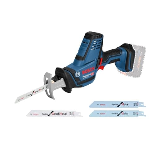 Bosch Professional 06016A5004 Sega a Sciabola Gsa 18 V-Li C, Senza Batteria, Lame Incluse, in Cartone
