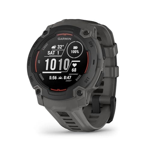 Garmin Instinct E, Smartwatch, 45mm, Display MIP, GPS, Cardio, SpO2, +70 app per lo sport, Training Readiness, Activity Tracker 24/7, Notifiche, Connect IQ, Autonomia 16 giorni (Black & Charcoal)