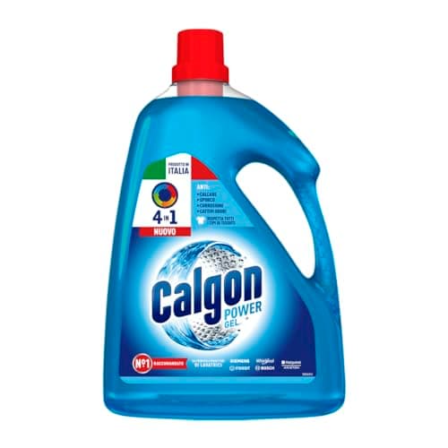 Calgon Power Gel 4 in 1 per Capi Morbidi, 1 Confezioni da 2.25l di Anticalcare per Lavatrici, Additivo per una Protezione da Calcare, Corrosione, Sporco e Cattivi Odori