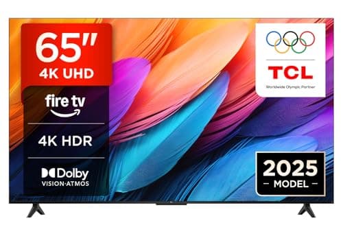 TCL 65PF650 - TV 65 pollici 4K Ultra HD, Smart LED con HDR e Fire TV (Dolby Vision, Dolby Atmos, DTS, HDR 10, Alexa integrato, Airplay2, Miracast)