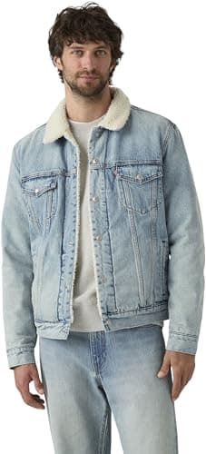Levi's Type 3 Sherpa Trucker Kentucky Blue Sher