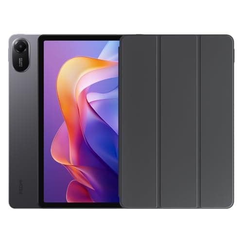 XIAOMI Redmi Pad 2 con cover, 8+256 GB,Display 11" 2.5K definito, Batteria 9000mAh(typ), Processore Helio G100-Ultra, Quad speakers audio immersivo, Gray, Garanzia 2 anni (alimentatore non incluso)