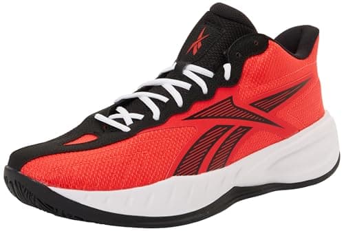 Reebok Press, Scarpe da Ginnastica Unisex-Adulto, Energy Red/Black/White, 41 EU