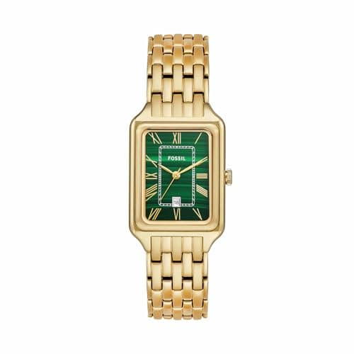 Fossil Orologio Raquel per donna, Movimento al quarzo a tre lancette con cinturino in acciaio inossidabile