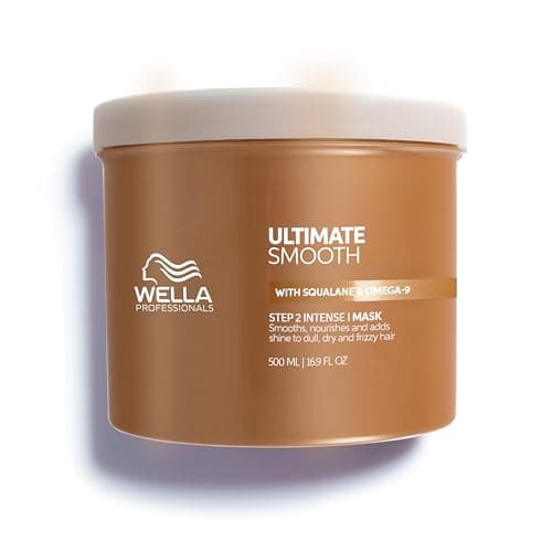 Wella Professionals Ultimate Smooth Maschera Capelli Ristrutturante - Hair Mask con Squalano e Omega 9 - Per Capelli Secchi, Opachi e Crespi (500ml)