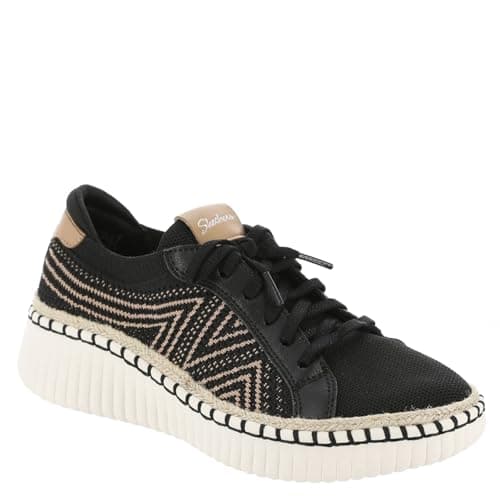 Skechers Modern Comfort Women's Wilshire Blvd-Bellevue Sneaker, Nero, 41 EU